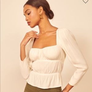 Reformation Plath Top Size M